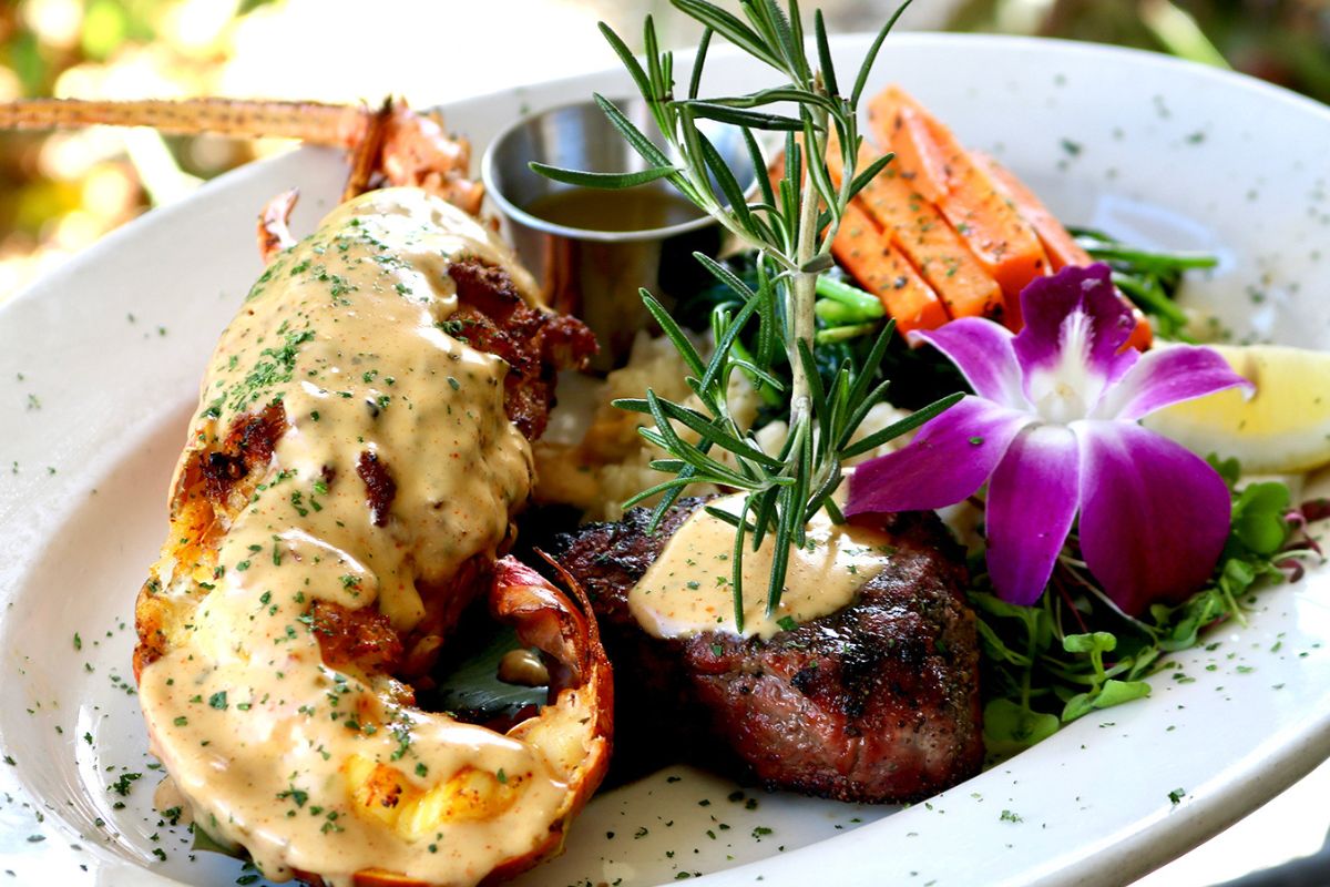 Florida lobster surf and turf island way grill clearwater beach